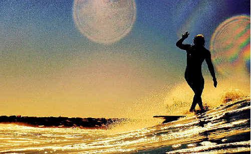 Surf photographer Trevor Skinner has contributed a photo of Dian Murray taken at Turners Beach, Yamba, last year. Surf photographer Trevor Skinner has contributed a photo of Dian Murray taken at Turners Beach, Yamba, last year.